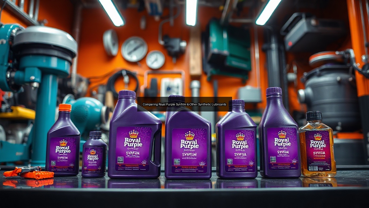 air compressor royals transmission fluid royal purple synthetic lubricant